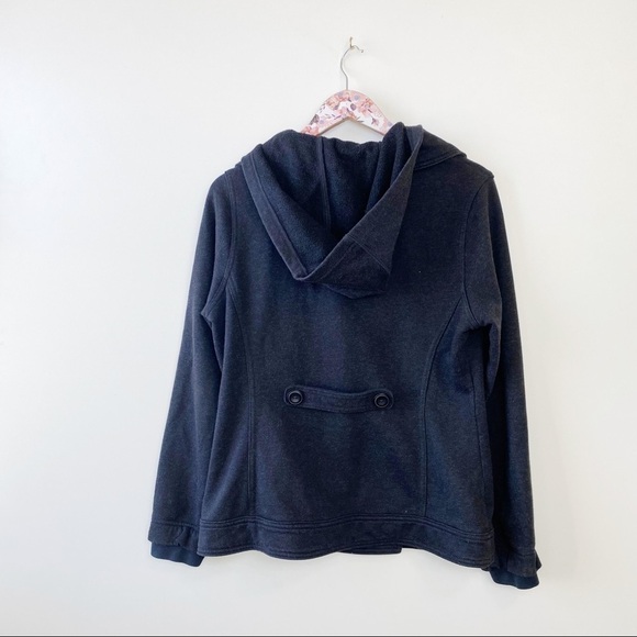 MOUNTAIN HARDWEAR Grettana Gray Peacoat Hoodie Jacket! Medium - Picture 9 of 10